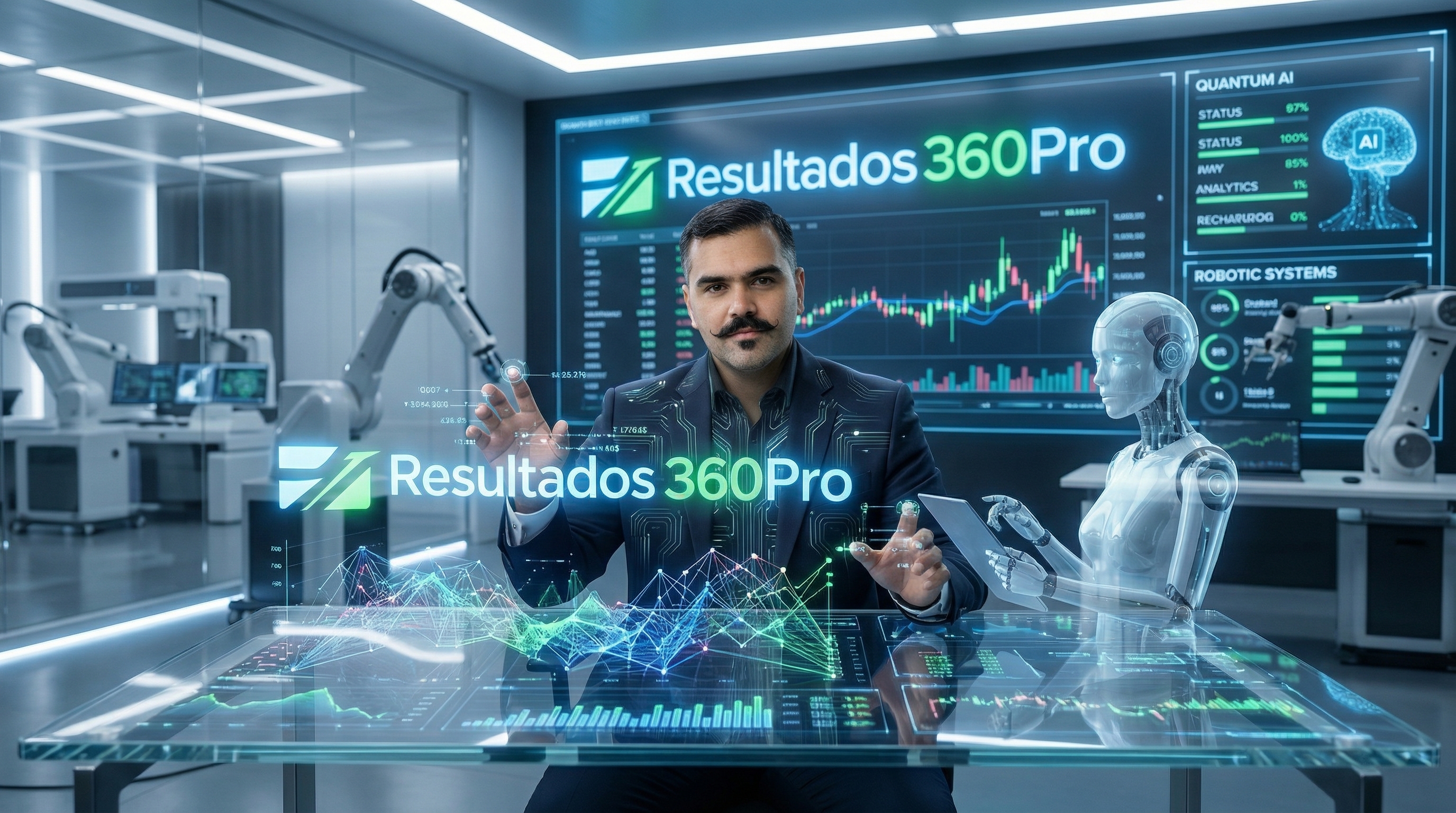 Resultados360PRO — Entorno Futurista IA